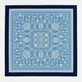 Foulard Ferries en soie et cachemire Himalayan Cashmere
