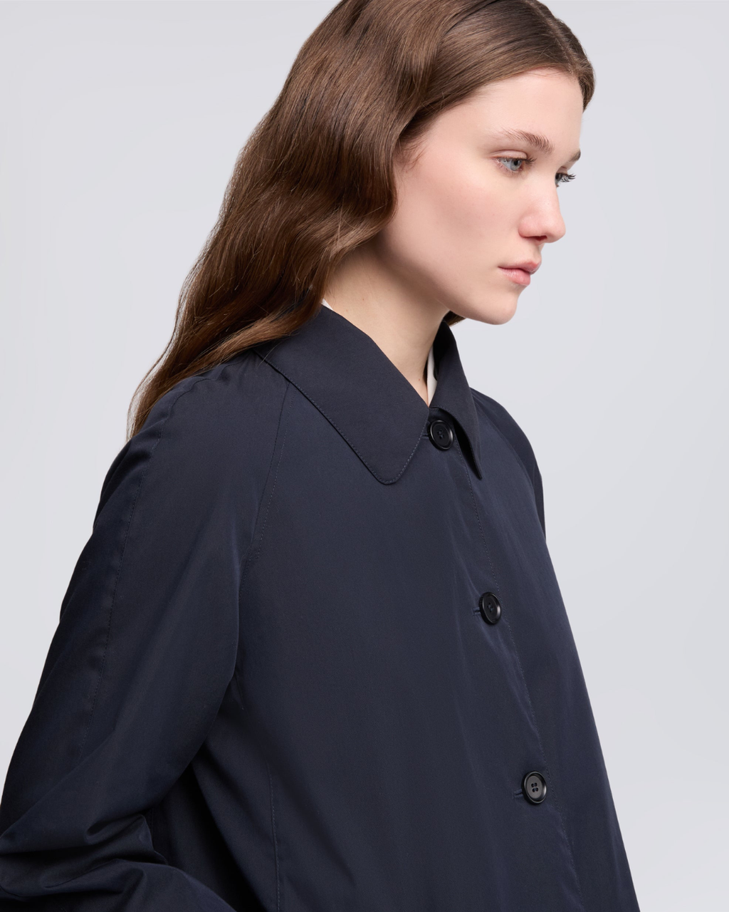 ASPESI REVERSIBLE RAINCOAT