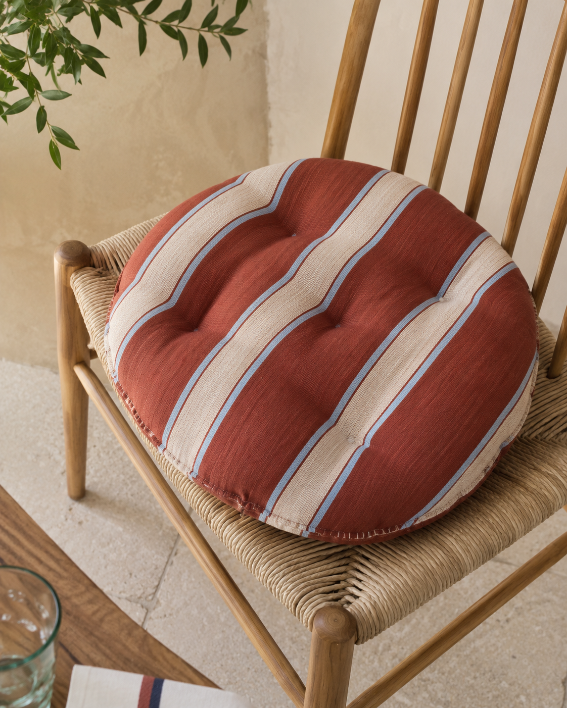 COUSSIN DE CHAISE ROND 40X40 K693 TENSIRA
