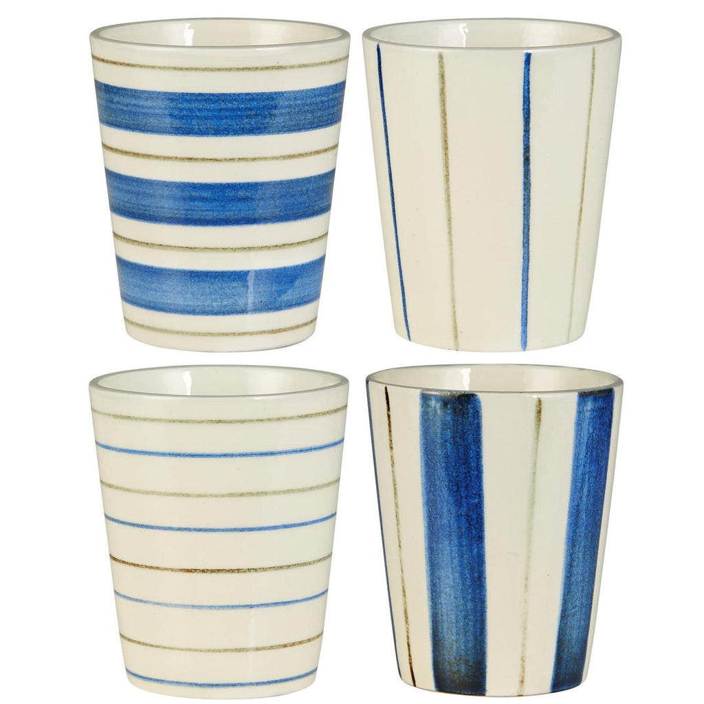 MUG A RAYURES EN GRÈS