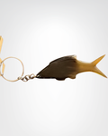 PORTE CLE CORNE POISSON BOLONG