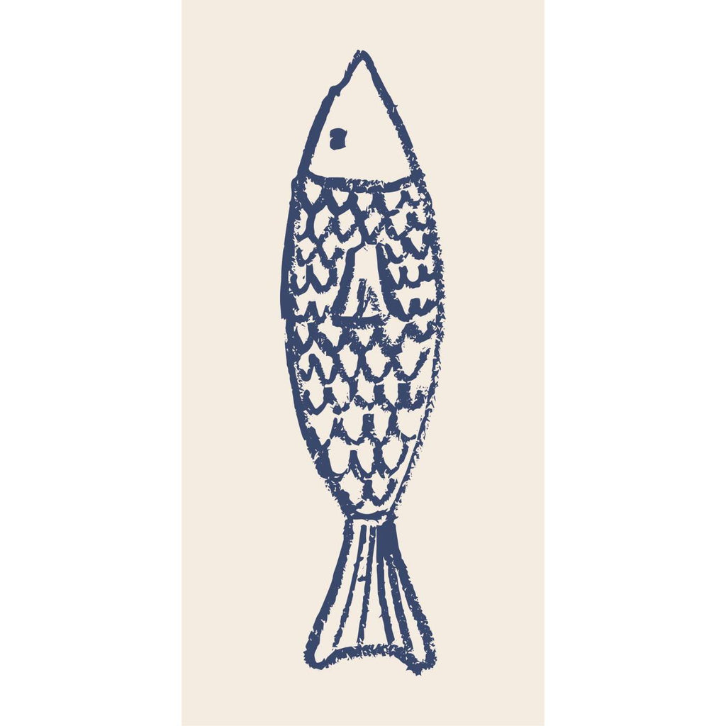SERVIETTE PAPIER POISSON