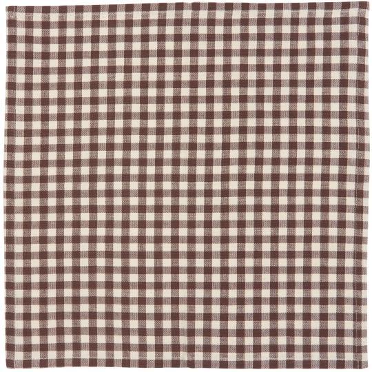 SERVIETTE DE TABLE PETITS CARREAUX