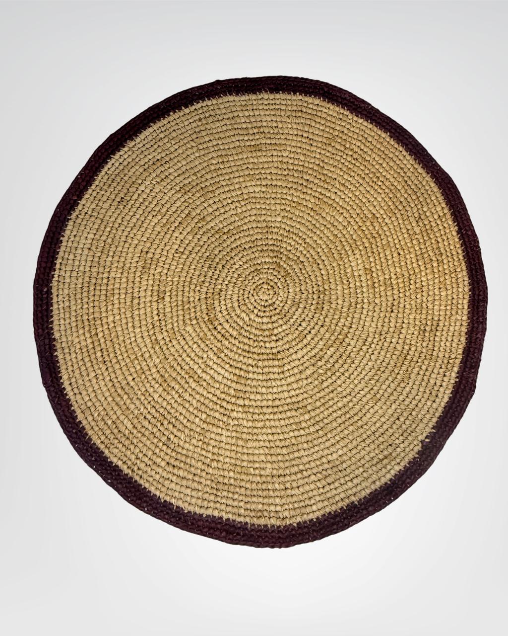 SET DE TABLE RAFIA ROND