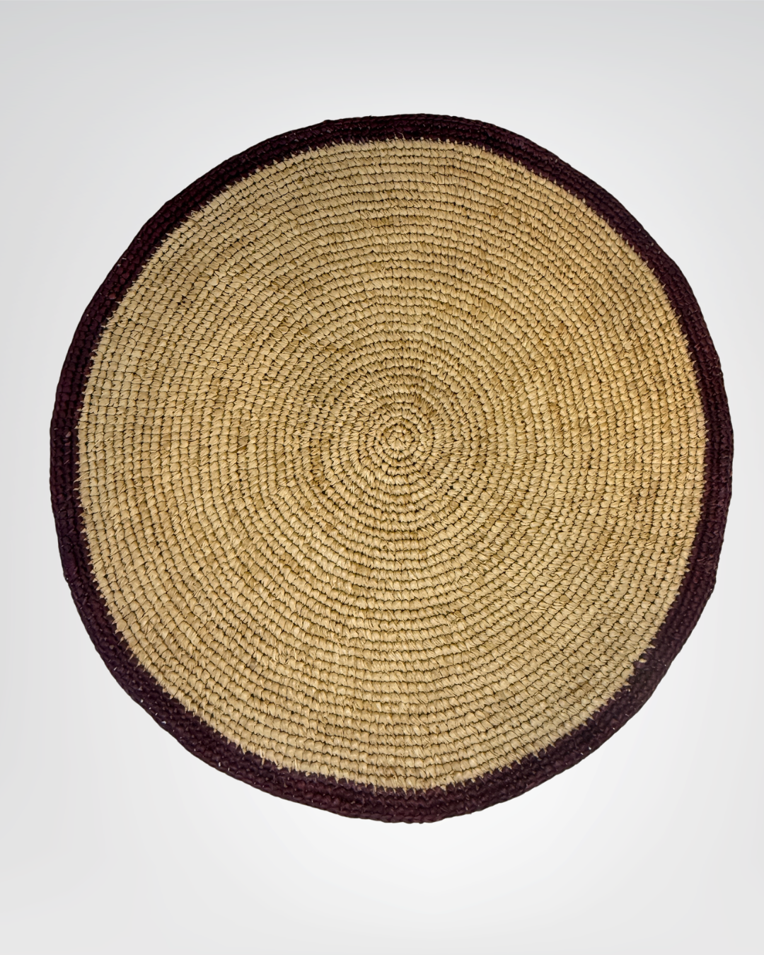 SET DE TABLE RAFIA ROND