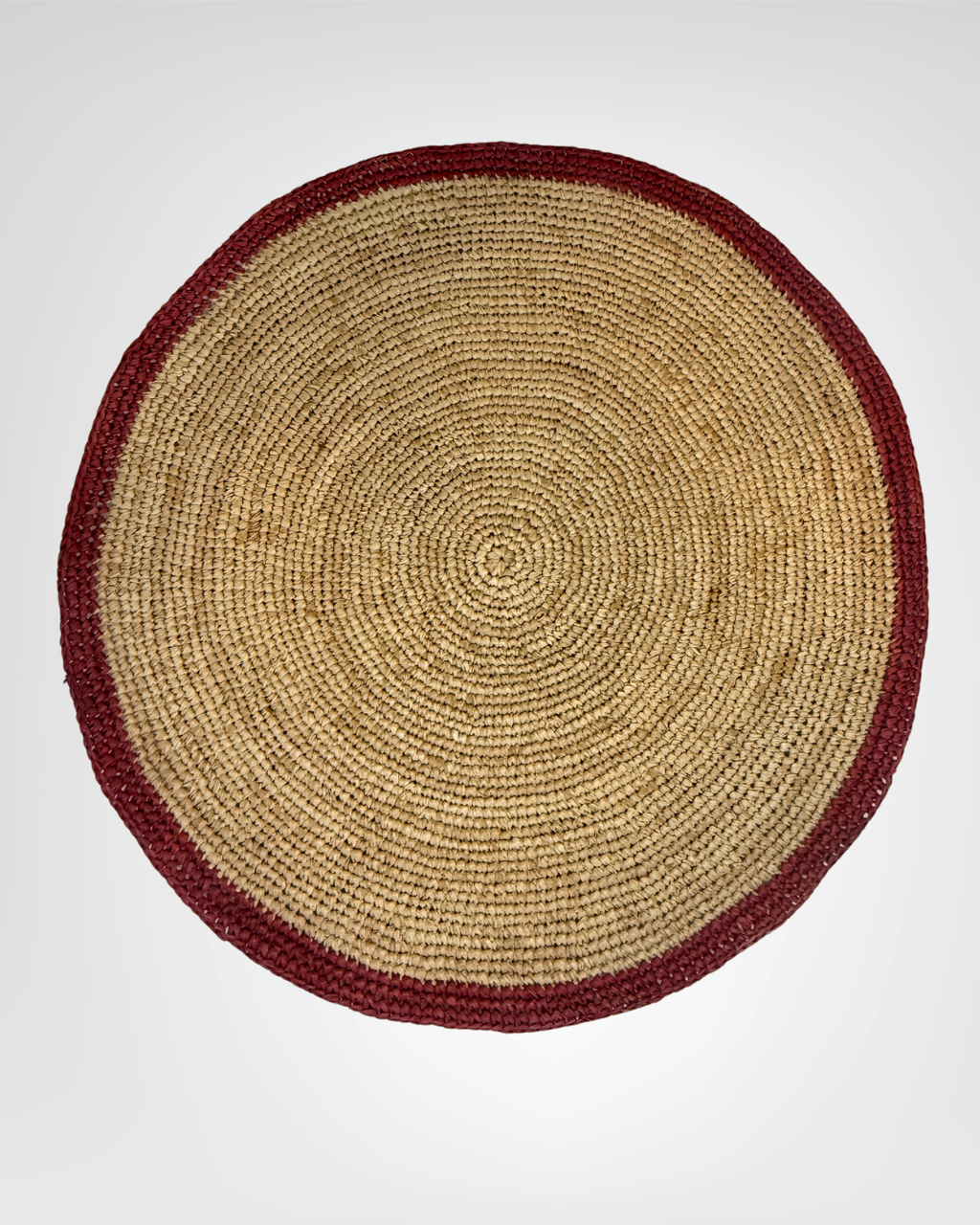 SET DE TABLE RAFIA ROND