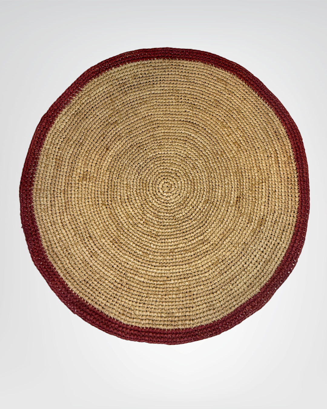 SET DE TABLE RAFIA ROND